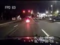 police hit a motorcycle police hit a motorcycle