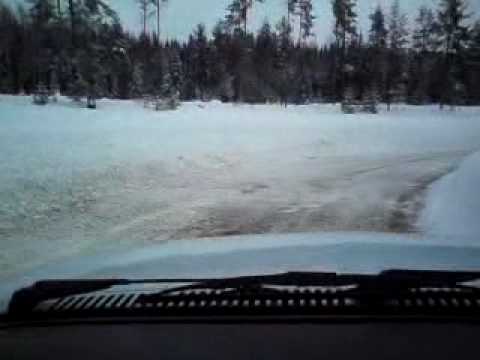 En sväng med Corsan på Drivers Open sträckan