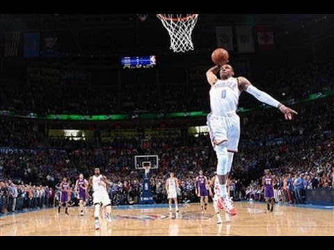 Video: Russell Westbrook Opens the Game With a Slam