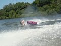 emily whipeout on water tube