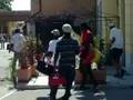 illegal sellers in Pisa, Italy 2008