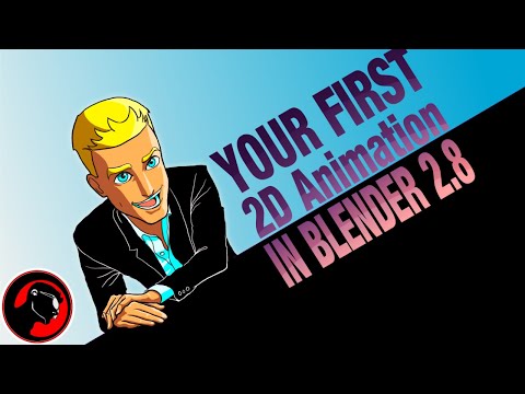 Your First 2D Animation In Blender 2.8