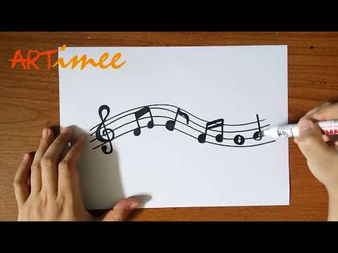 video-linktoworks-How to Draw Music Notes - YouTube