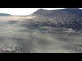 伊豆大島 ドローン空撮　もく星号-櫛形山-三原山-カルデラ-裏砂漠 2021/01/14
