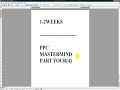 Pay Per Click Mastermind Part Four