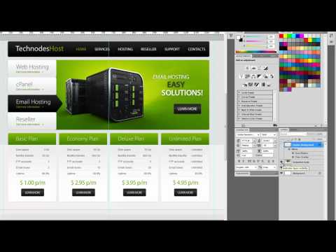 Building a Web site start to finish | Part 1 - Starting the layout