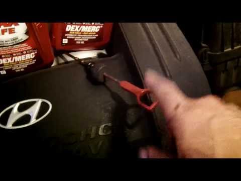 2004 Hyundai santa fe 2.7 Delta V6 automatic transmission fluid replacement