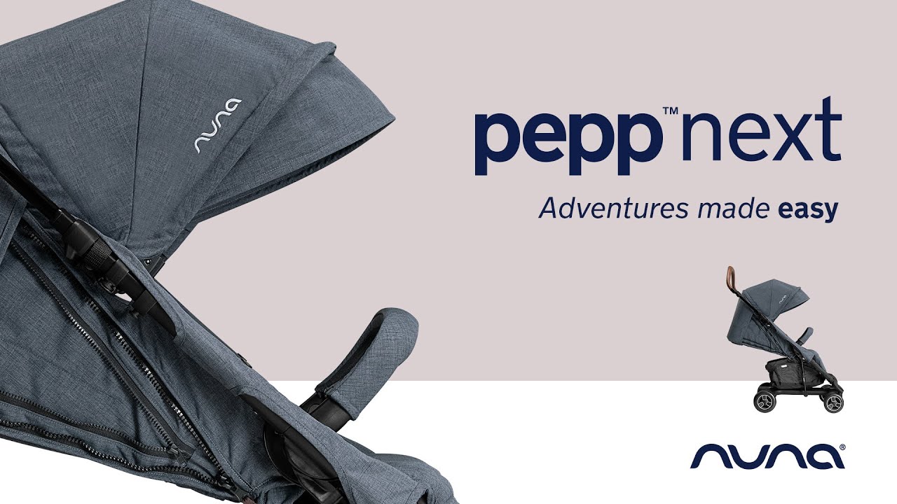 Видео о товаре Коляска прогулочная Nuna Pepp Next, Oxford (Серый) миниатюра 0 Видео о товаре Коляска прогулочная Nuna Pepp Next, Oxford (Серый)