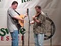 bluegrass band timberline drive plays at clarksville, tennessee in the old time fiddlers' championship