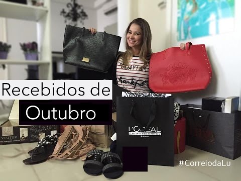 Correios da Lu Outubro: Loreal, Natura, Dafiti, Beautyin e mais