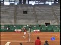 Rafael Nadal, el equipo entrenando en dobles