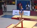 Katja El-Halabi at pan-arab games 2007 final balance beam Katja El-Halabi at pan-arab games 2007 final balance beam