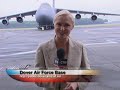 the 1st of 13 c-17 globemasters arrives at dover air force base
