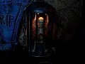 he shakes! he rattles! he screams to get out!

what's worse than being dead? being dead and in a cage! the creepy skeleton rattles and shakes his cage, with light illuminating from above as he moans and screams phrases begging to get out!


