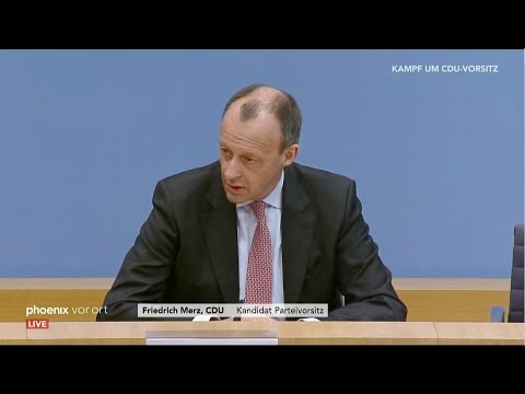 CDU: Friedrich Merz zur Kandidatur um den Parteivorsi ...