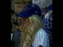 Julianne Hough at Chicago Cubs games June 24,2008