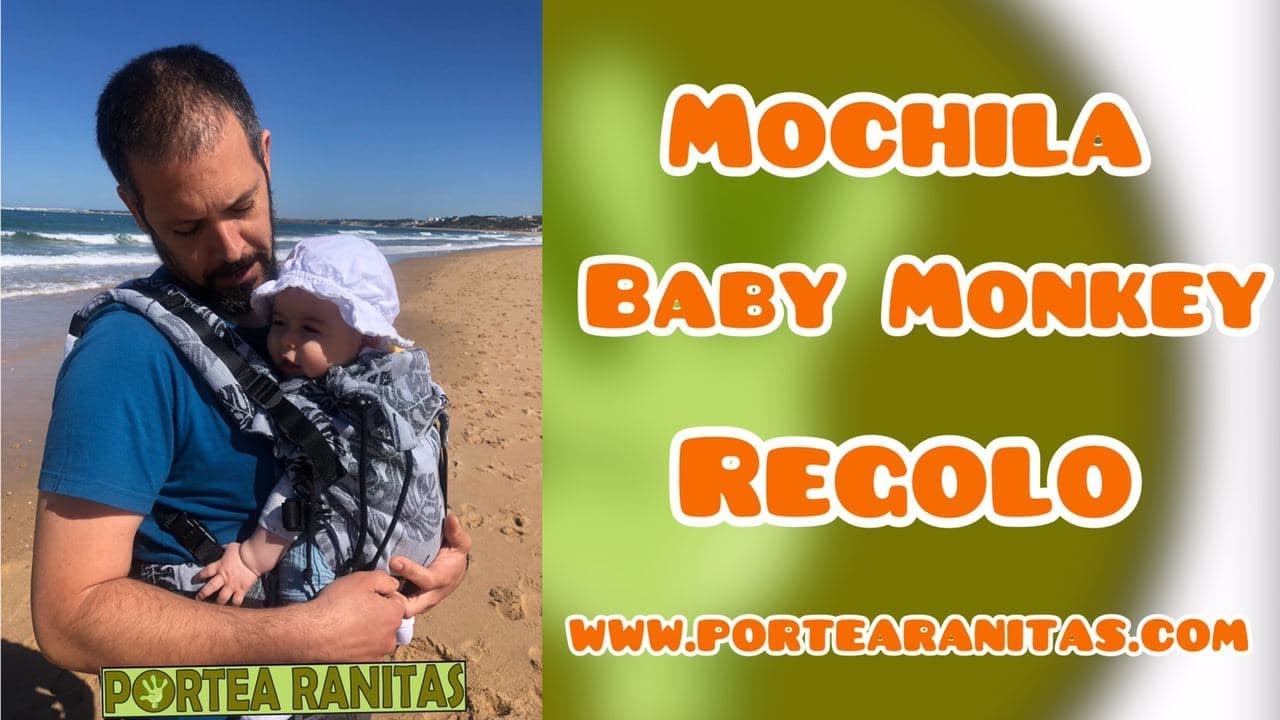 Mochila ergonómica Baby Monkey Regolo