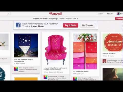 how to login to pinterest with facebook