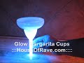 Glow Margarita Glasses Cups