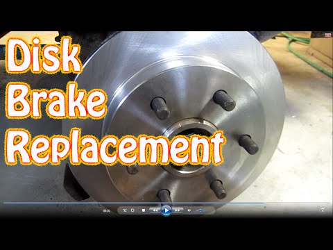 DIY How to Replace Front Disk Brakes on a 98 Chevy K1500 Silverado GMC Sierra Brake Pads & Rotors