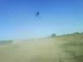 Espectacular despegue del gran piloto de avionetas de La Albuera conocido por Nini