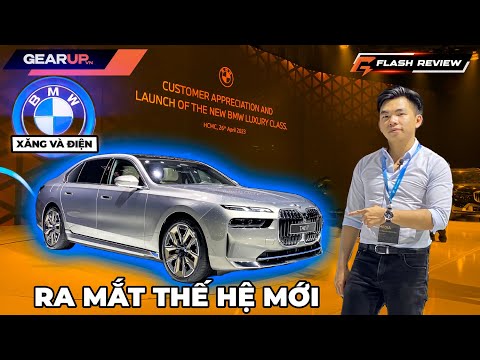 Lướt nhanh những mẫu xe BMW thế hệ mới: 740i rất đẳng cấp, xe điện i7 giá 