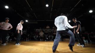 DELTRIX (がんそ & Bummei) vs ファンファーレ (yu-ki.☆ & Natsumi) – WDC 2017 KANTO 4STYLE POPPIN’ SIDE BEST8