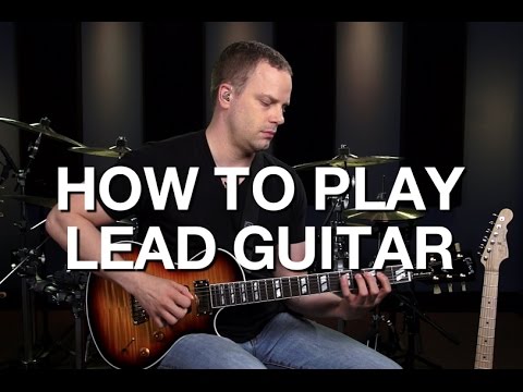 how to learn lead guitar