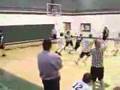 Badass High School White Boy Basketball Dunk