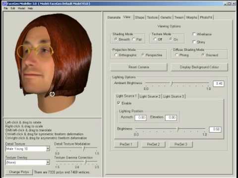 0 FaceGen: Crear tu propio rosotro en 3D