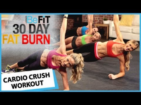 befit - 30 Day Fat Burn: Cardio Crush is a supercharged, 10 minute, fat-burning cardio and abs workout that employs an effective combination of cardio exercise, core...