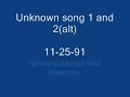 nirvana   unknown song 1 and 2  alt 