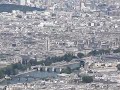 Priveliste din varful Turnului Eiffel