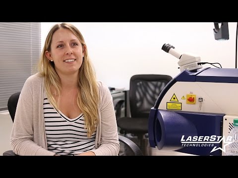 <h3>LaserStar - Advanced User Workshop (Customer Testimonial) </h3>In this customer testimonial, brought to you by http://laserstar.net, Sarah of Reusch Jewelers talks about the LaserStar Advanced Users Group Workshop and how her laser welding system has helped her in the jewelry repair business.