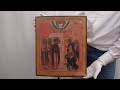 Ikone Nr.87 Die Gottesmutter erscheint dem Heiligen Sergius von Radonesch