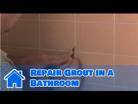how to patch grout