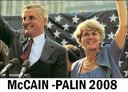 Walter Mondale & Geraldine Ferraro met John McCain & Sarah Palin
