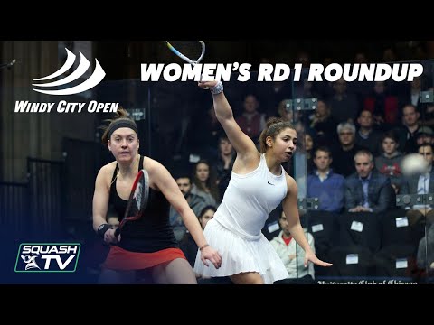 Squash: Windy City Open 2020 - Women's Rd 1 Roundup