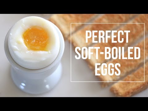 how to properly soft boil an egg