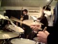 ジャズドラム演奏（ドラムアングル）Lean Years