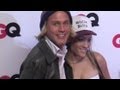 CHARLIE HUNNAM and girlfriend attend GQ party ...