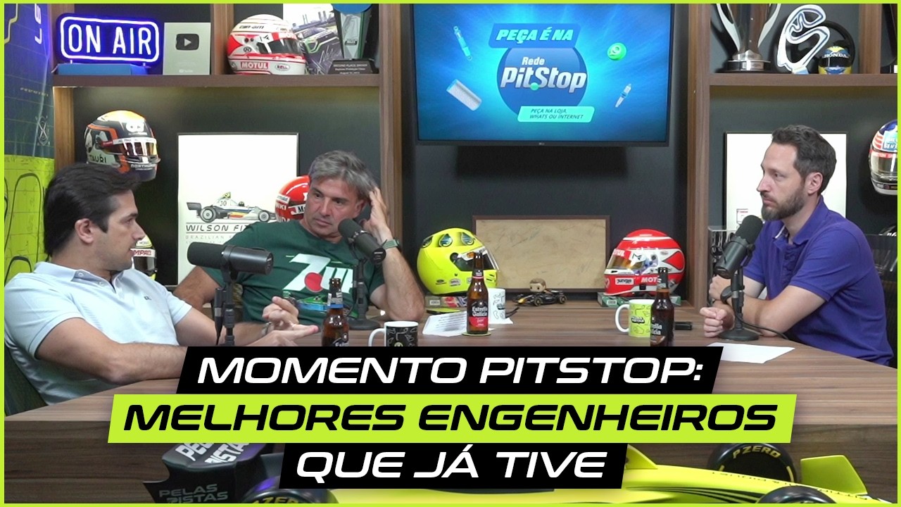 Momento Pitstop: Piquet Jr. e Fittipaldi revelam Melhores engenherios que ja tive #pelaspistas