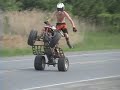 REAL atv wheelies