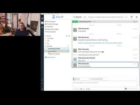 Zulip - maybe the answer for class communication