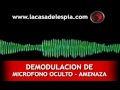 DETECTOR FINDER DE MICROFONOS DE ESPIONAJE
