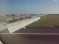 MAXjet landing in London Stansted Airport in England