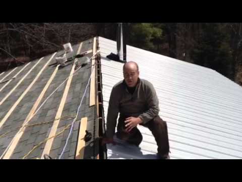 how to vent a metal roof