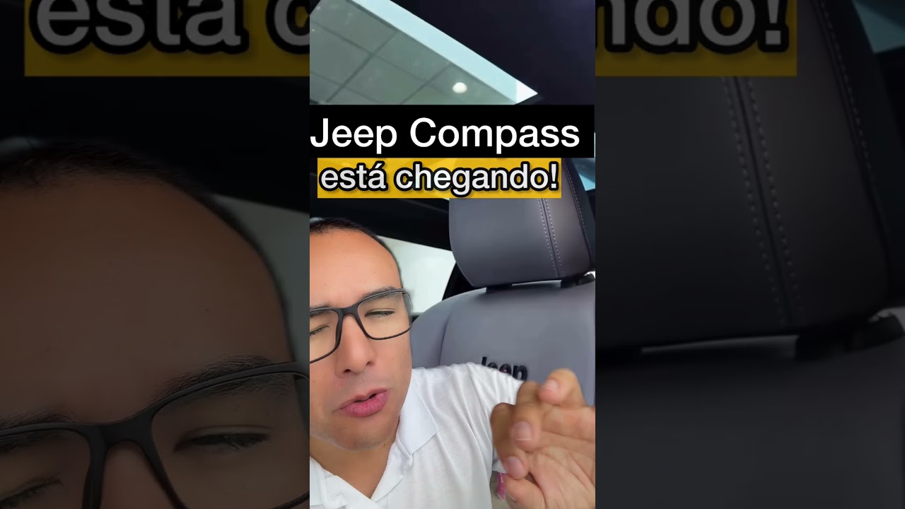 NOVO JEEP COMPASS CHEGANDO! Estreia no próximo ano com motor híbrido
