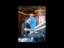 barrelhouse chuck, logorrhea blues cruise, green bay wi; playing a short boogie woogie.  protege of little brother montgomery, one of chicago's great keyboard players.