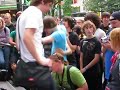 Fighter X and two friends jam in front of PAX 2008
